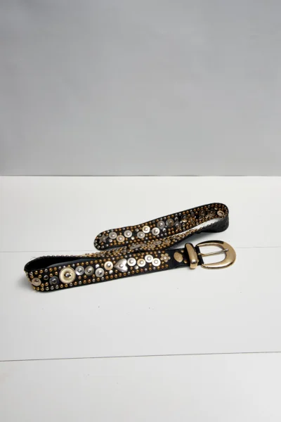 Vintage 80's Leather Sunbelt by Rosner