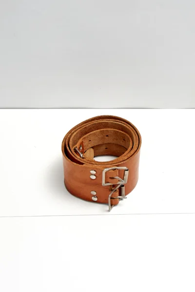 Vintage Leather Weightlifting Belt