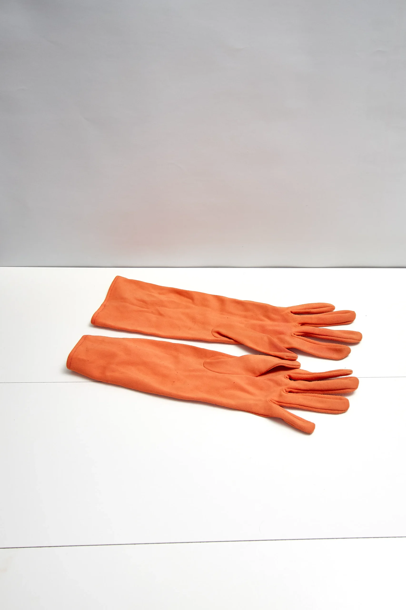 Vintage Orange Gloves - Image 2