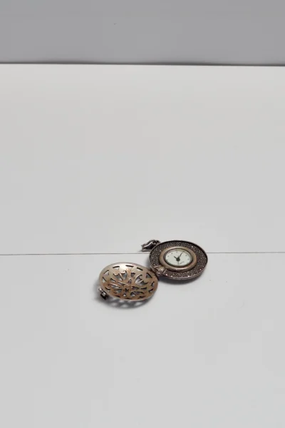 Sterling Silver Vintage Pendant Watch