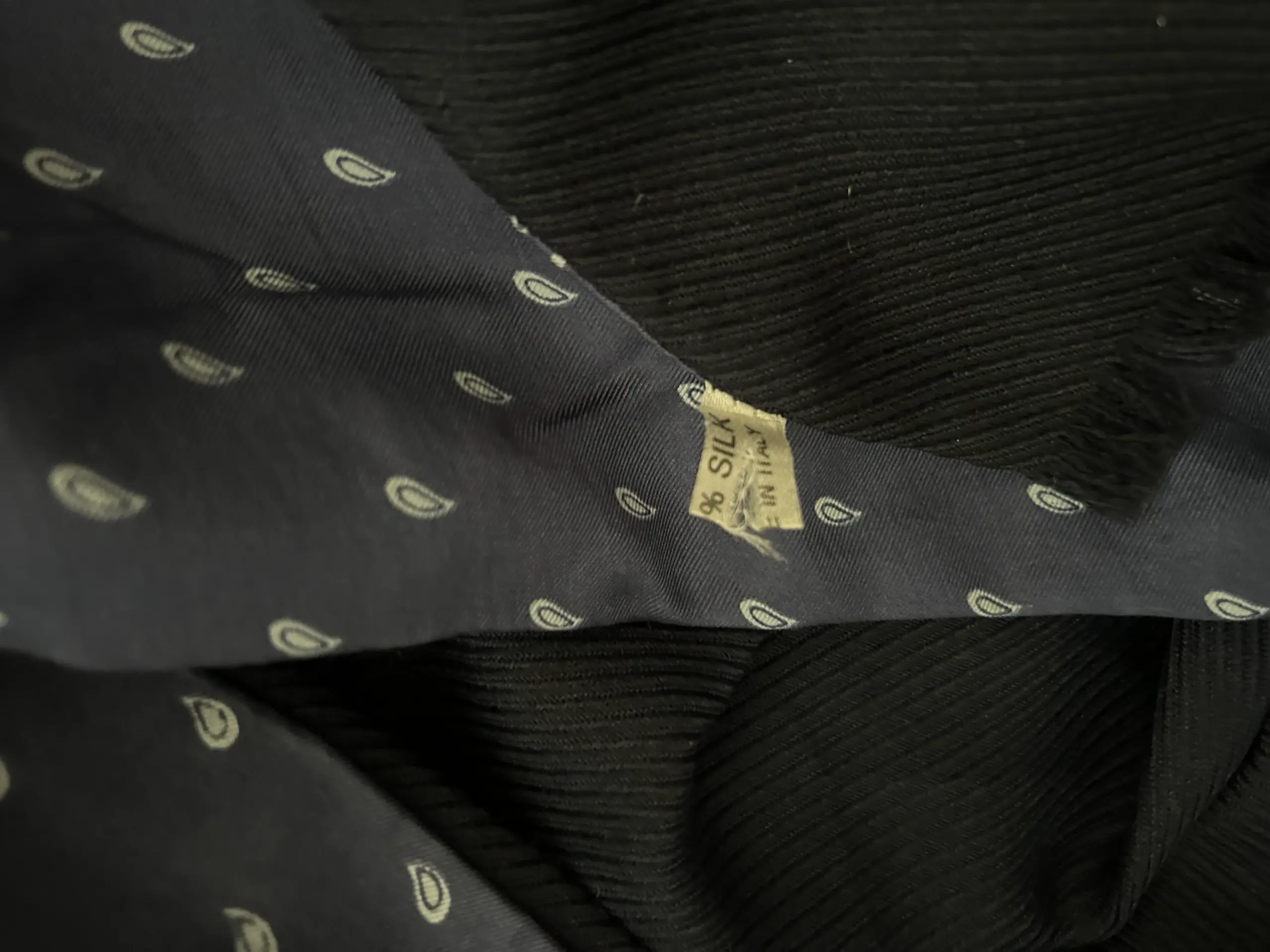 Vintage Mens Silk Scarf - Image 3