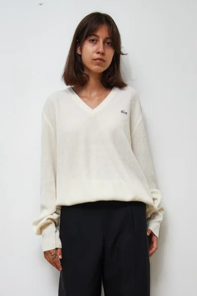 Vintage Lacoste Chemise Blouse size L