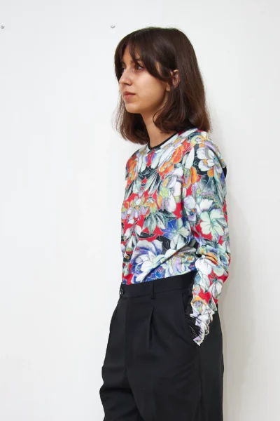 Clover Canyon Psychedelic Print Blouse size L