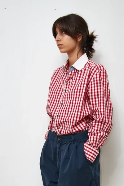 Pierre Cardin Plaid Shirt size M