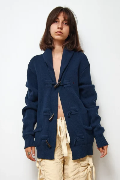 Tommy Hilfiger Lambswool Knitted Cardigan Men's size M