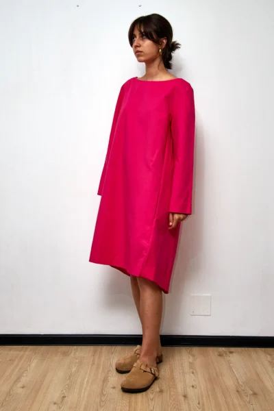 COS Cotton Dress in Pink size EU 42