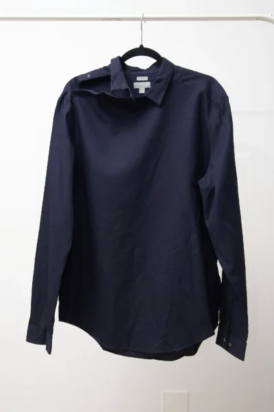 COS Mens' Shirt in Navy size EU 43