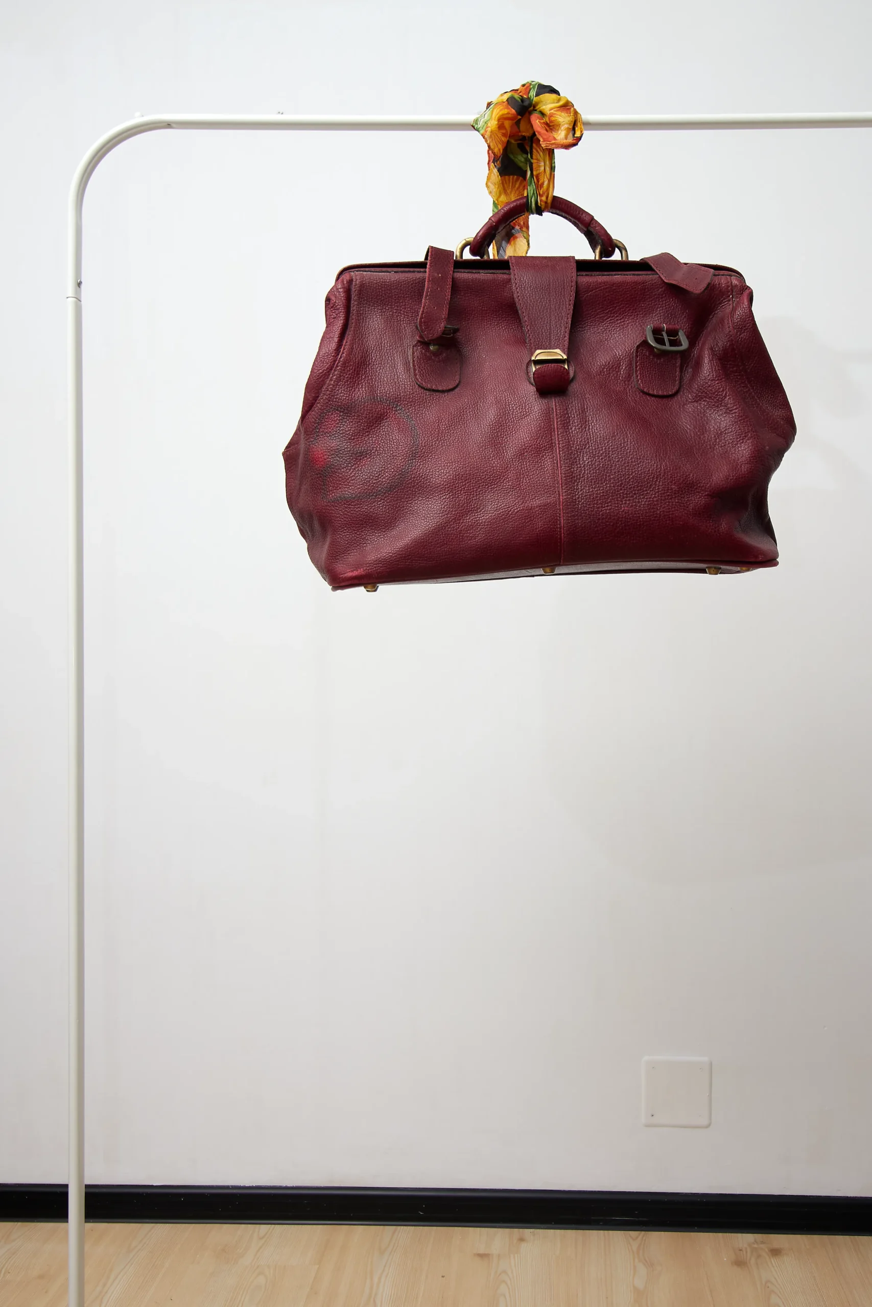 MCM Vintage Leather Travel Doctor's Bag - Image 2