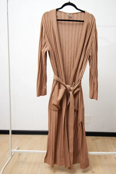 COS Heavy Knit Cardigan Capuccino size L